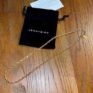 Jenny Bird Gold Chain Necklace, 18”-20”, Limited Edition, Never Worn